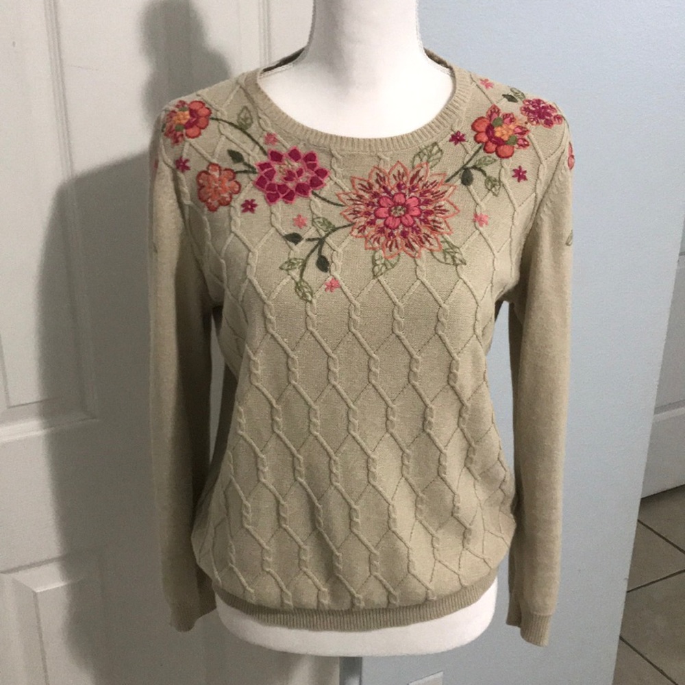 Embroidered Sweater